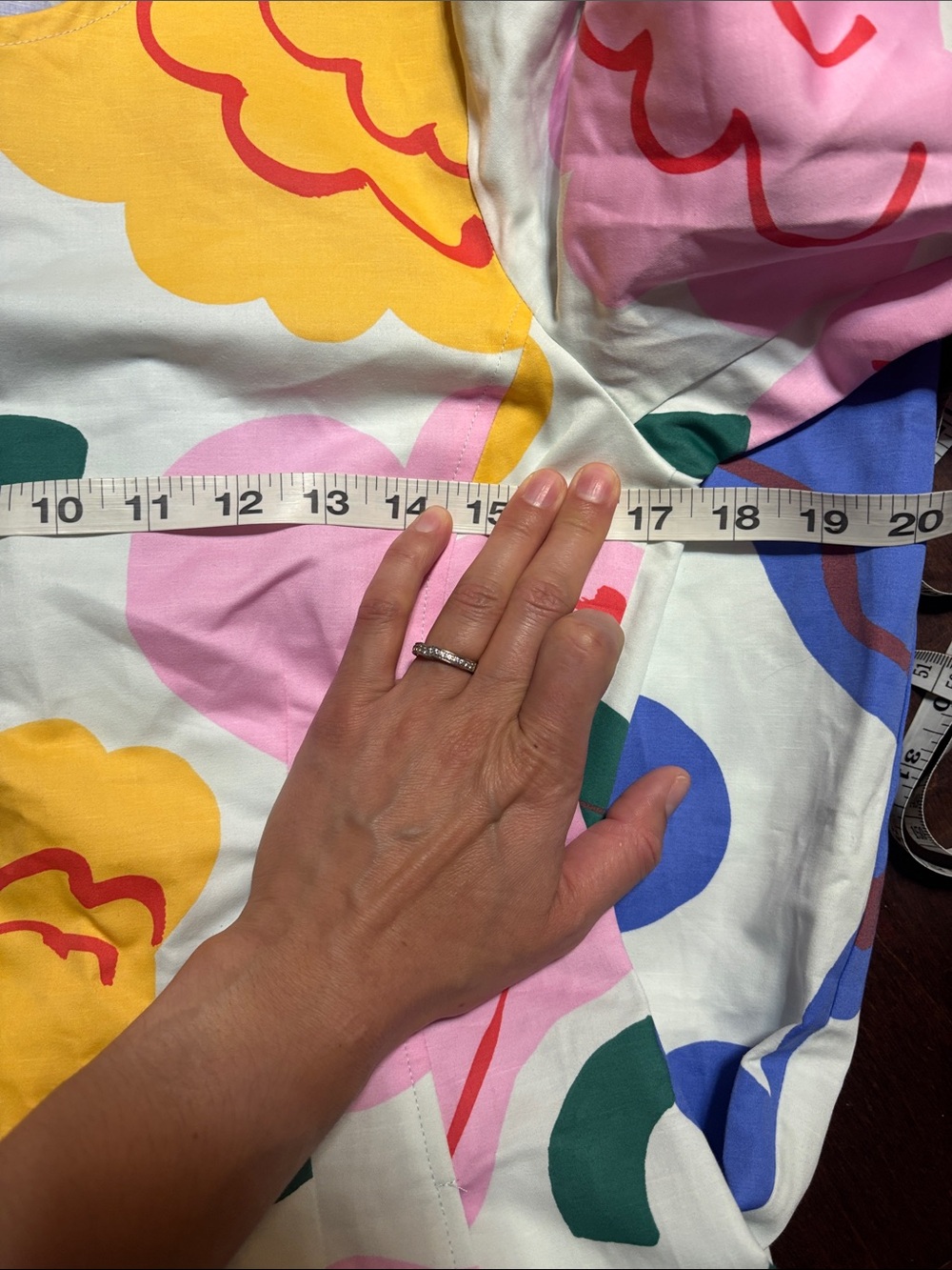 Marimekko Iloinen Kukasta Kukkaan Dress Sz US 6/36 - Picture 11 of 14
